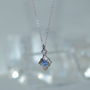 Sapphire Aura Necklace