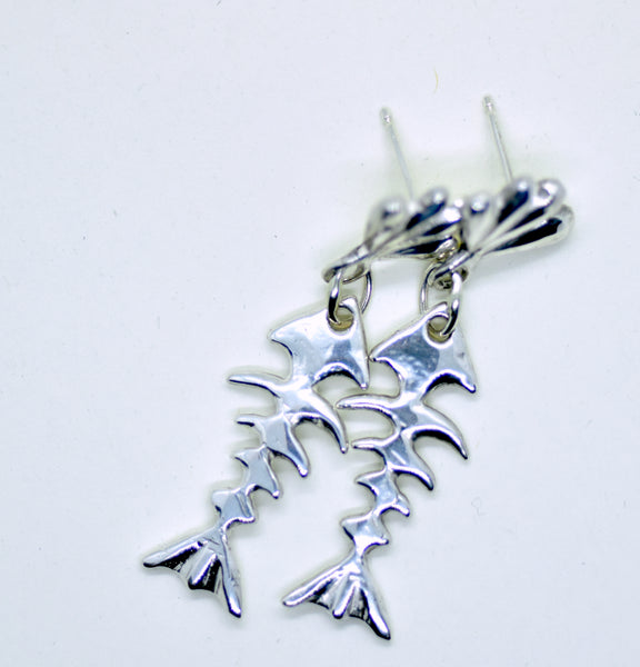 Mackerel Earrings