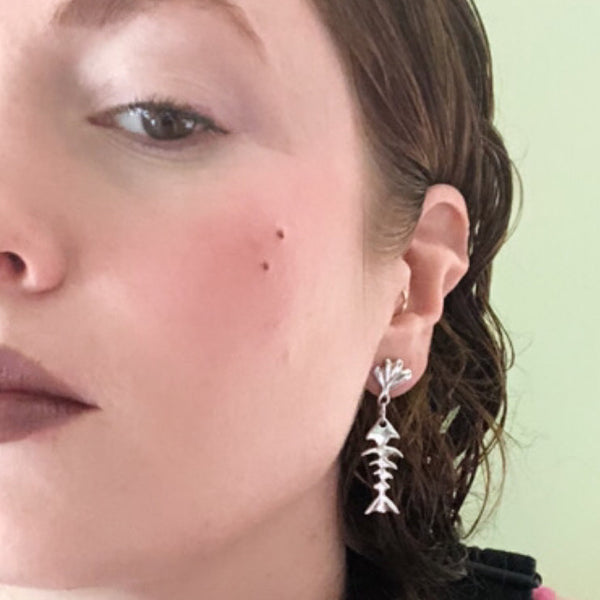 Mackerel Earrings