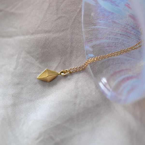 Golden Mote Necklace