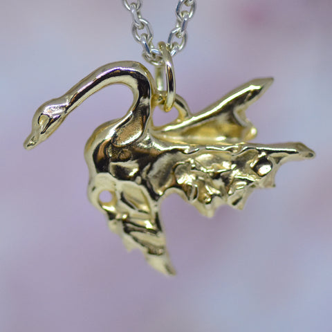 Summer Swan Necklace