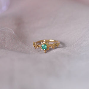 Emerald Pastis Ring