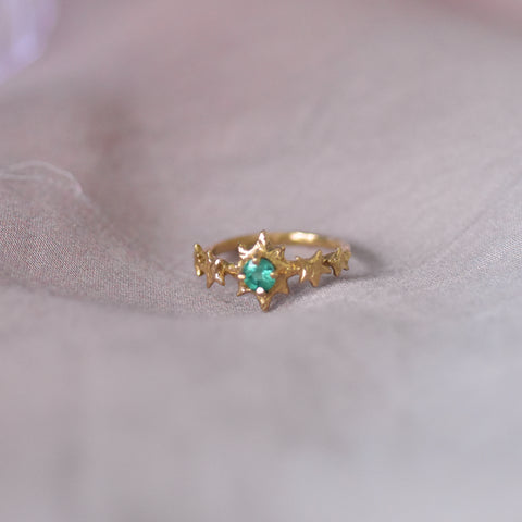 Emerald Pastis Ring