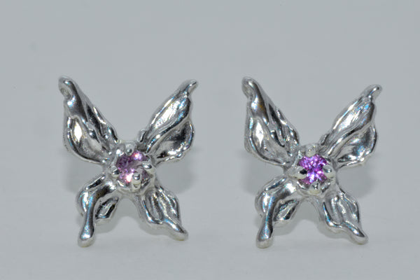 Silver Pixie Stud Earring