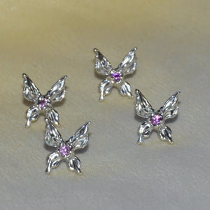 Silver Pixie Stud Earring