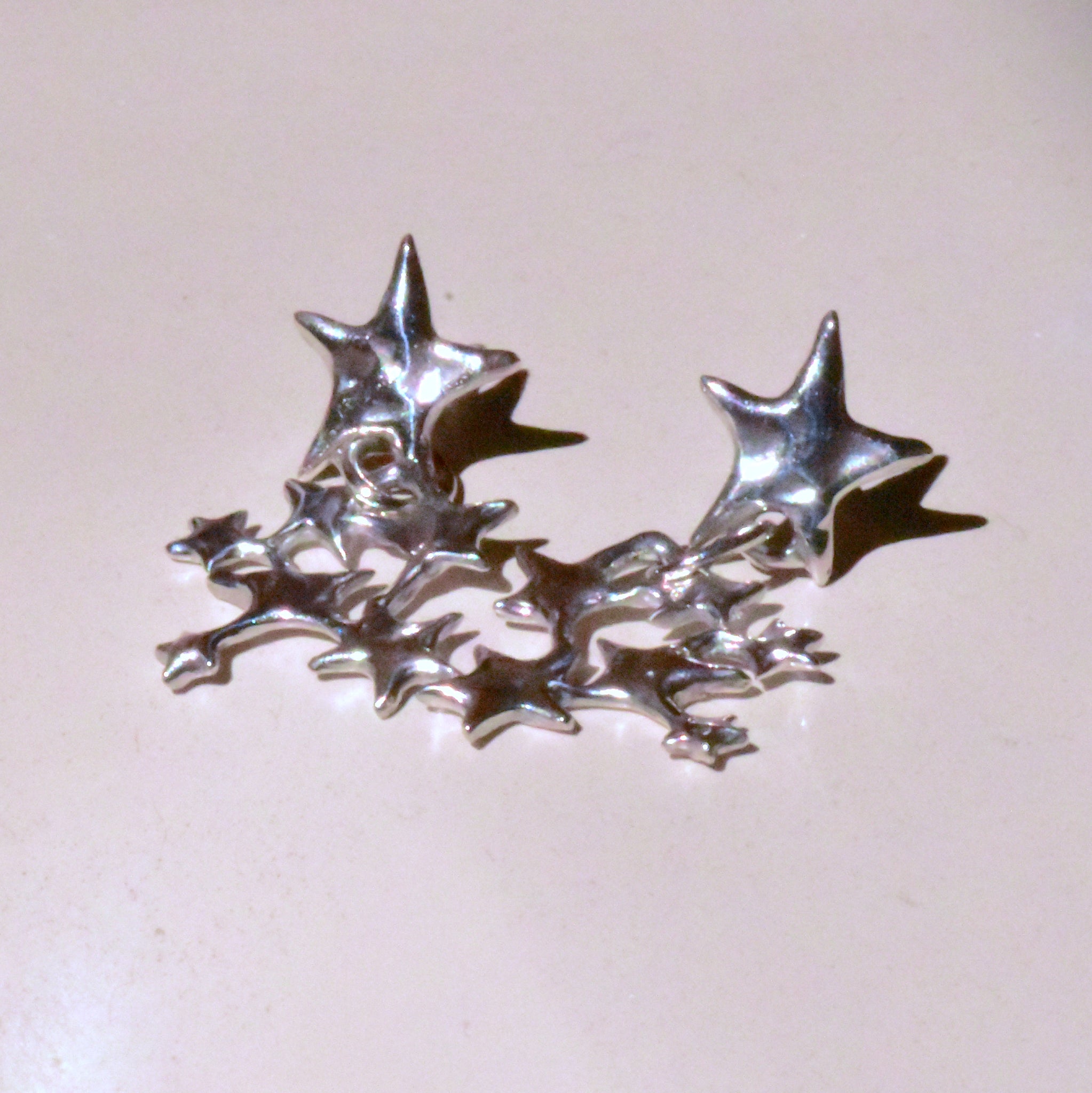 Satin Star Earrings