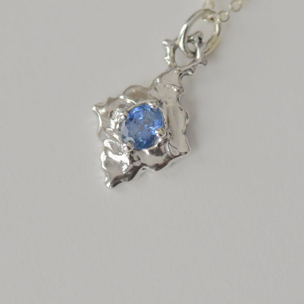 Sapphire Aura Necklace