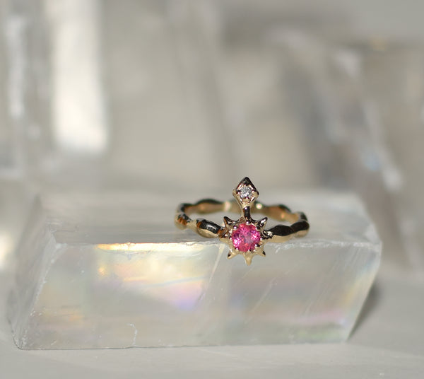 Pink Sunset Ring