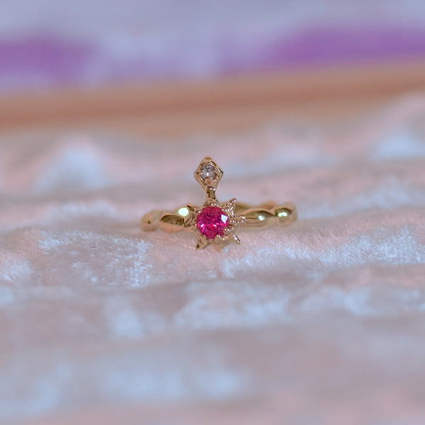 Pink Sunset Ring