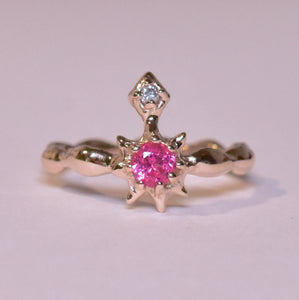 Pink Sunset Ring